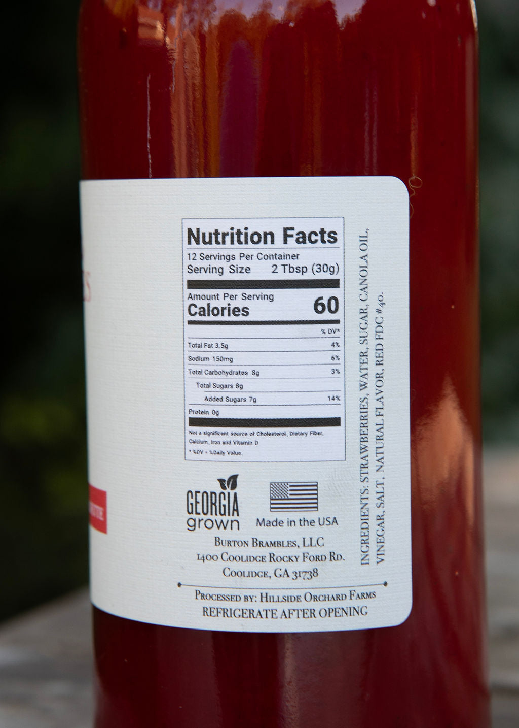 Strawberry Summer Vinaigrette Dressing