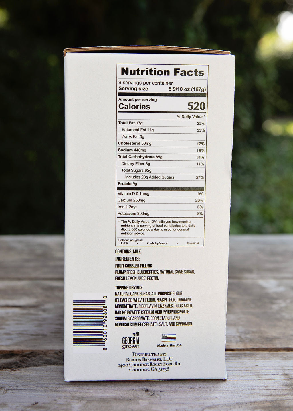 Blueberry Cobbler Kit