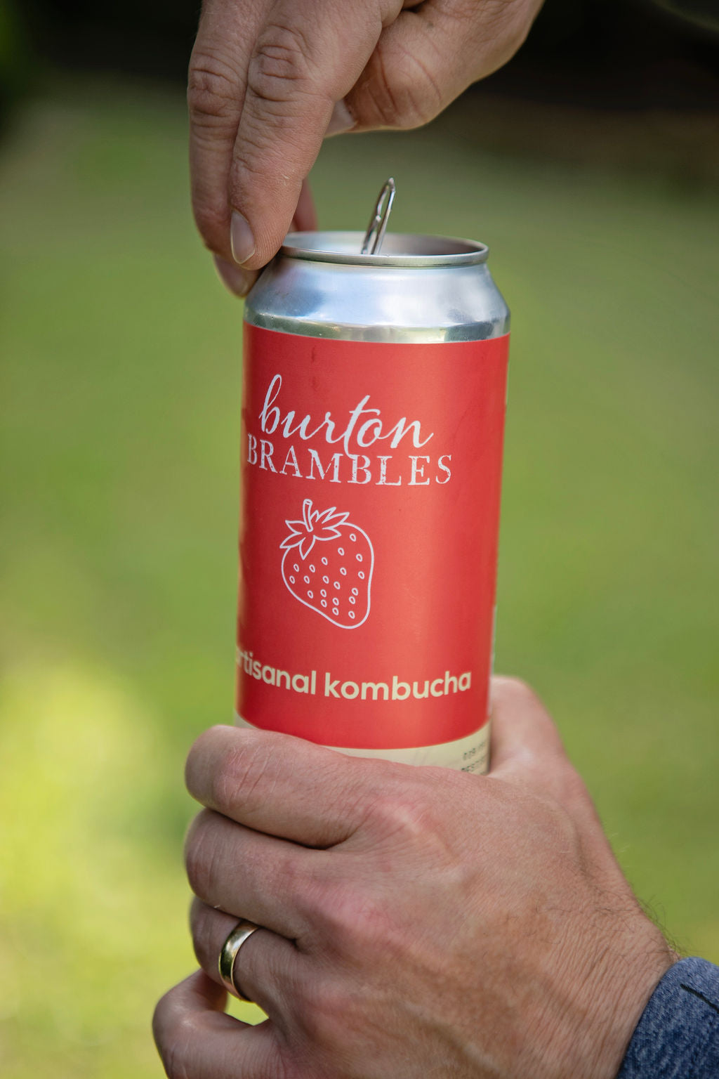 Strawberry Kombucha
