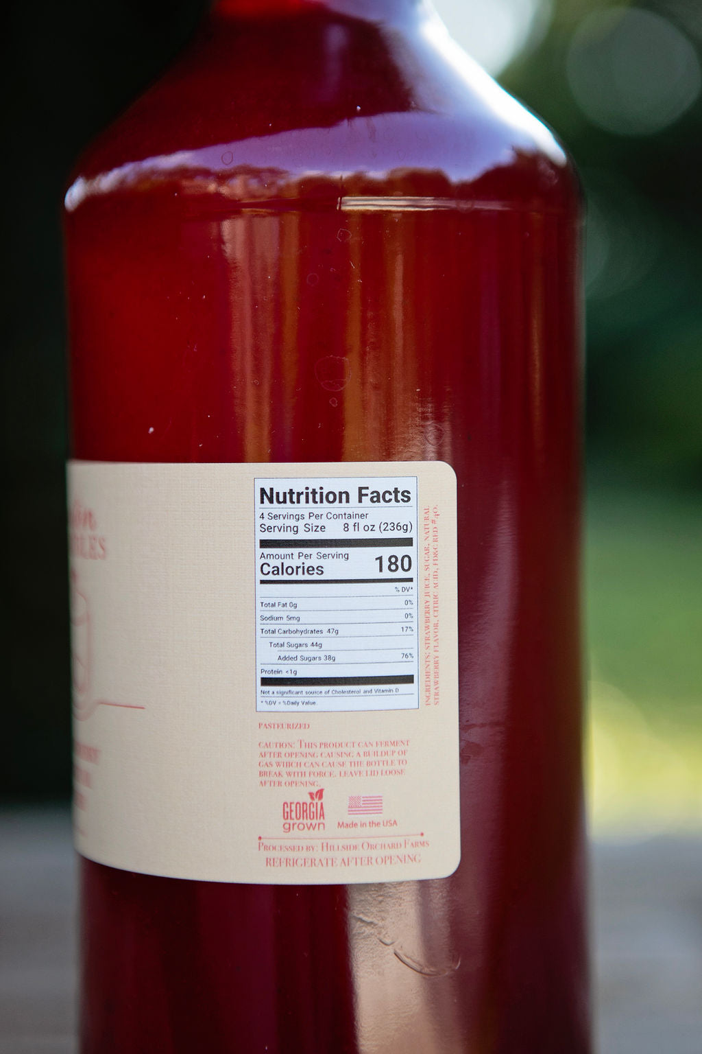 Strawberry Cocktail Mixer/Cider