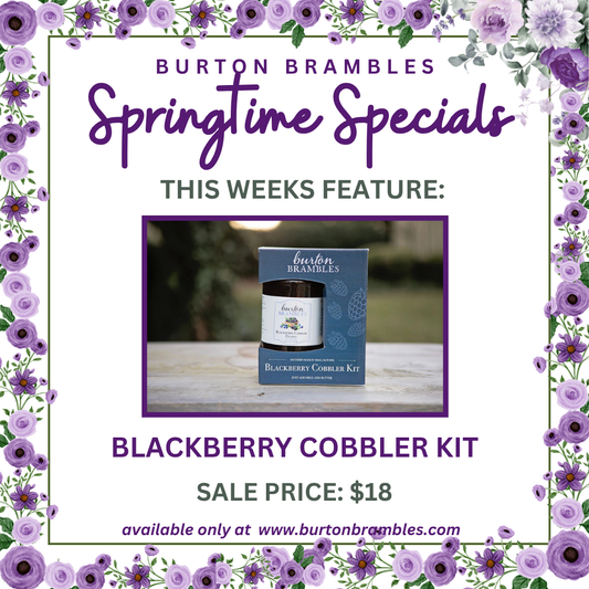 Blackberry Cobbler Kit