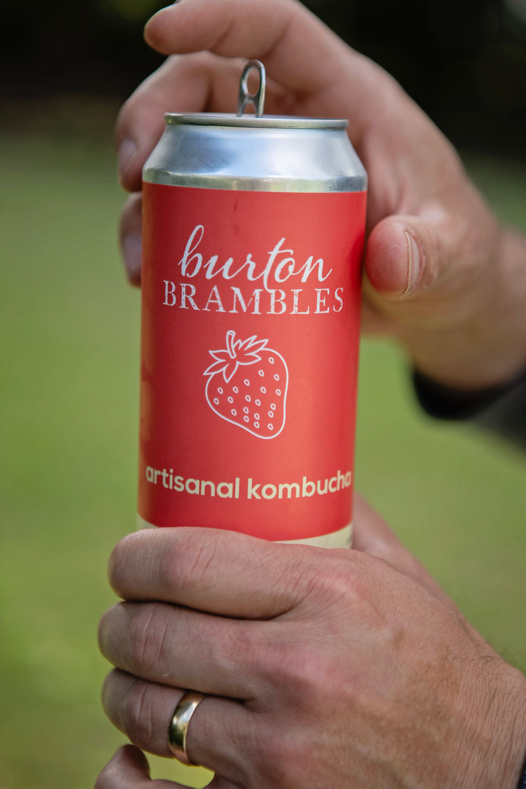Strawberry Kombucha