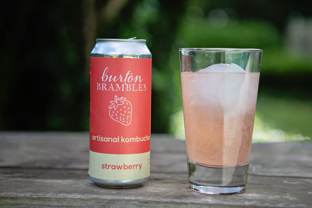 Strawberry Kombucha